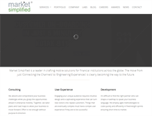 Tablet Screenshot of marketsimplified.com